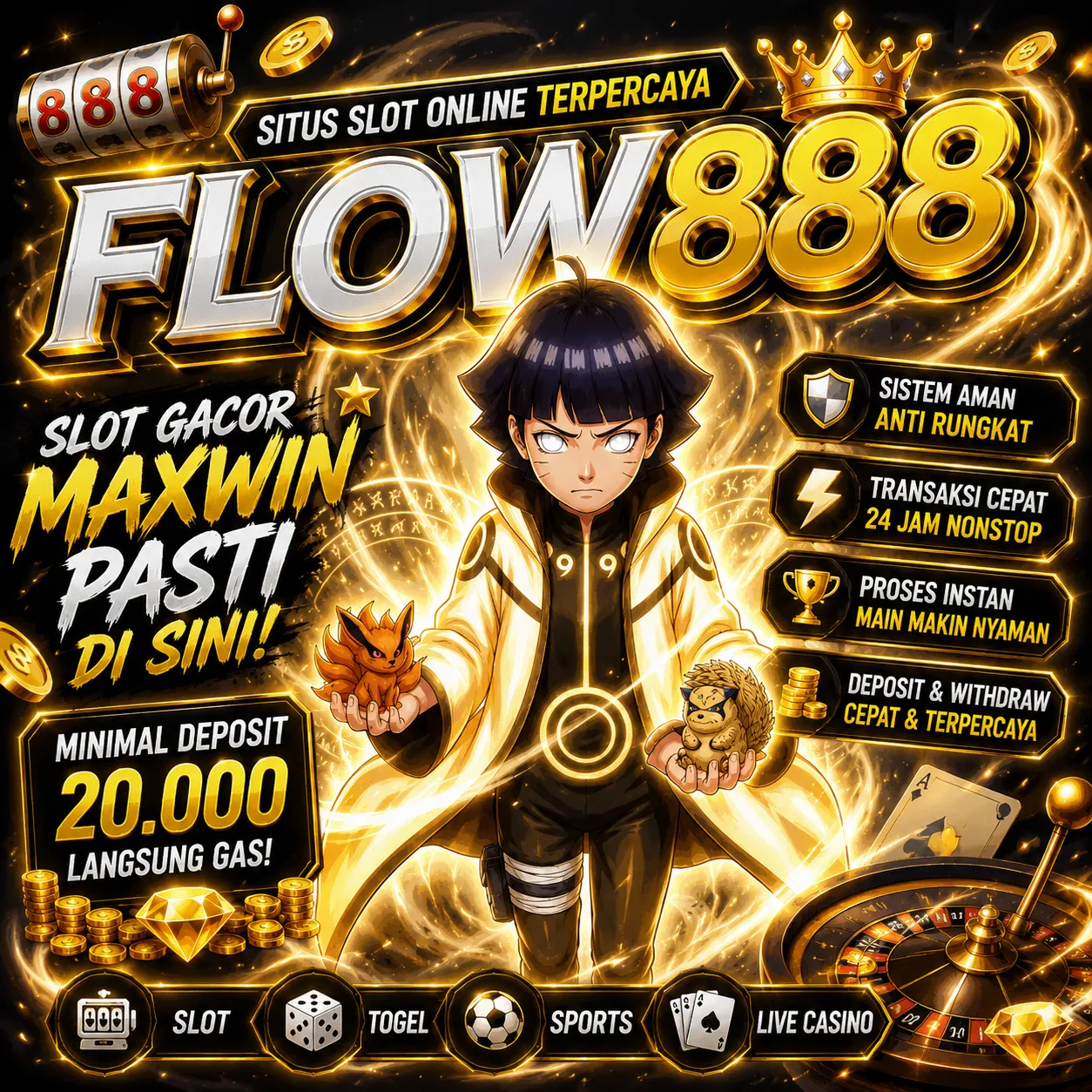 FLOW888 Banner